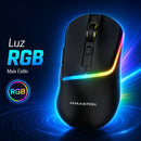 Mouse Gamer Sem Fio H‘maston MS16 12800 DPI Para PC