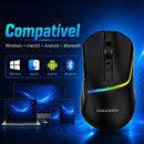 Mouse Gamer Sem Fio H‘maston MS16 12800 DPI Para PC