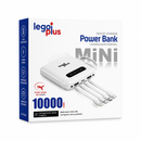 Power Bank de 10.000mAh + Legal | 4 Cabos Carregamento