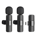 Kit Microfone de Lapela Sem Fio USB-C com 2 Microfones para Celular Android
