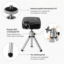 Suporte Portátil para Projetor com Cabeça Rotativa 360°