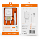 Carregador Tipo C Turbo Fast Charge LE-512-4 com Cabo