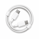 Carregador de Tomada USB-C Bivolt + Cabo Tipo C de 1 Metro para iPhone 15 e 16