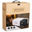 Projetor Portátil Full HD 1080P – Cinema em Casa com Suporte para Celular