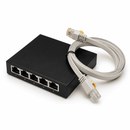 Switch Ethernet Industrial Gigabit 5/8 Portas RJ45 10/100/1000 Mbps