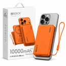 Power Bank Magnético MagSafe 10000mAh HRebos | Linha Iphone 12 a 17