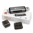 Leitor de Cartão USB-C e USB-A | SD e Micro SD com Transferência Rápida