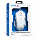 Mouse Branco Gamer Evus Thunder Master