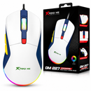 Mouse Gamer Branco Xtrike-ME GM-227 com Fio USB RGB 3600dpi