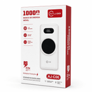 Carregador Portátil Power Bank 10000mAh 4 Cabos e Indução