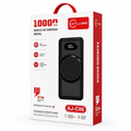 Carregador Portátil Power Bank 10000mAh 4 Cabos e Indução