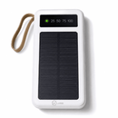 Carregador Portátil Power Bank Solar 20.000mah | Cabos 4 em 1