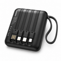 Power Bank de 10.000mAh + Legal | 4 Cabos Carregamento