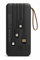 Carregador Portátil Power Bank Solar 20.000mah Com cabos 4 em 1